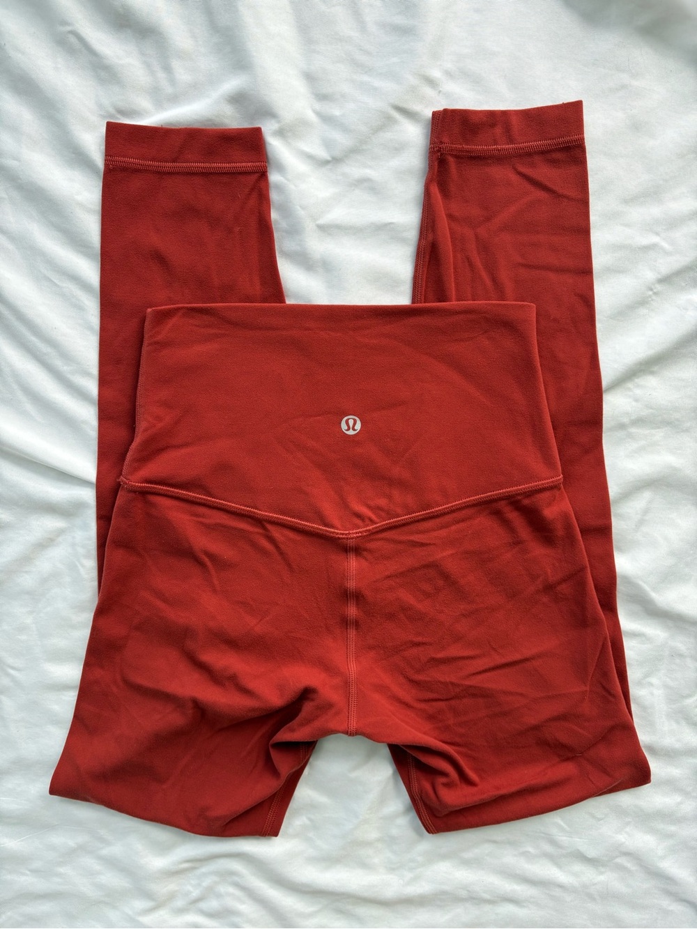 Lululemon Align Leggings Rust Orange Size 2 Inseam 25